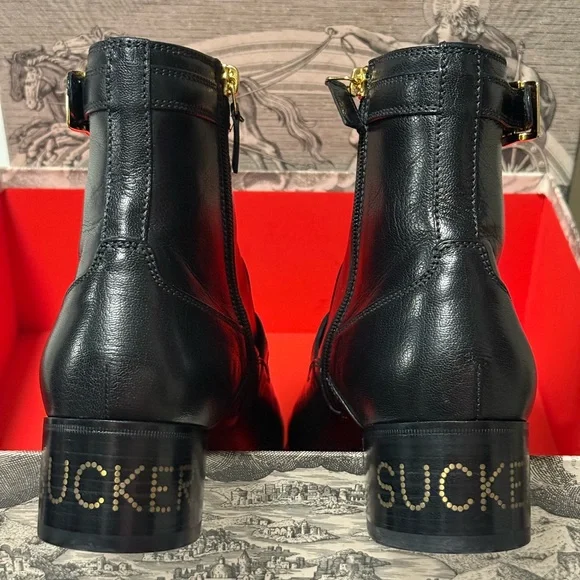 Gucci Boots with Artwork Box & Dusters - Picture 3 of 17